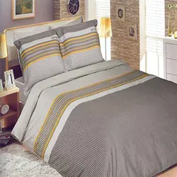 نیم ست ملحفه دونفره عرض160ساتن طرح دیاموند