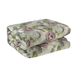 نیم ست ملحفه یکنفره عرض 90 ساتن طرح جوانا