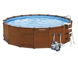 استخر پیش ساخته طرح چوب