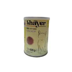کنسرو پته شایر ۴۰۰ گرمی با طعم مرغ