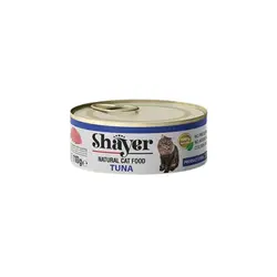 کنسرو گربه برند شایر Natural مدل Tuna وزن 110 گرم