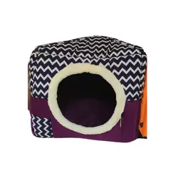 جای خواب کلبه طرح دار سه کاره