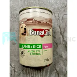 کنسرو سگ Bona Cibo وزن 395 گرمی کد 502 - پت شاپ ایرانا