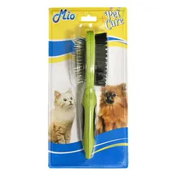 برس بیضی دو طرفه سایز بزرگ  پت کینگ