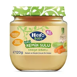 سوپ سیب زمینی،هویج،کدو،پیازچه هرو بیبی Hero baby