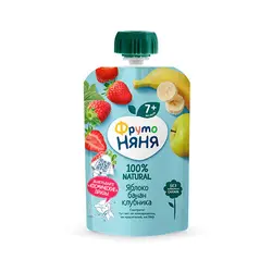 پوره ساندیسی سیب، موز و توت فرنگی فروتونیانیا Frutonyanya