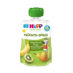 پوره ساندیسی ارگانیک گلابی٬ موز و کیوی هیپ (Hipp)