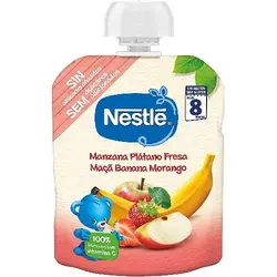 پوره ساندیسی سیب، موز و توت فرنگی نستله Nestle