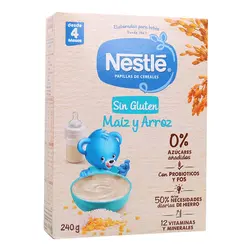 سرلاک وانیلی برنج و ذرت نستله بدون شیر و گلوتن Nestle