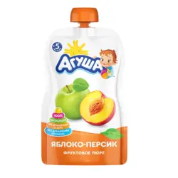 پوره ساندیسی سیب و هلو اگوشا Агуша