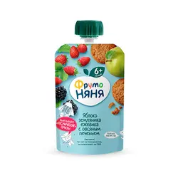 پوره ساندیسی کوکی جو دوسر، توت فرنگی، تمشک و سیب فروتونیانیا Frutonyanya