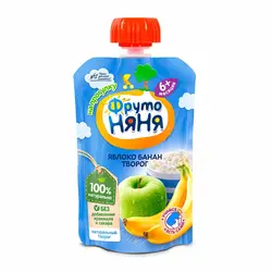 پوره ساندیسی سیب، موز و پنیر فروتونیانیا Frutonyanya