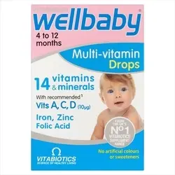 قطره مولتی ویتامین ول بیبی Wellbaby