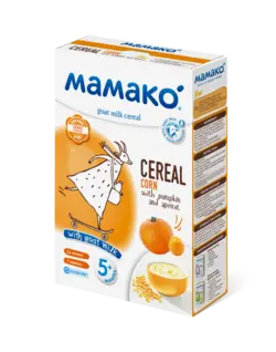 سرلاک پروبیوتیک ذرت، کدوحلوایی و زردآلو 200گرمی +5 ماماکو Mamako