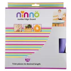 محافظ لبه نینو NINNO مدل جامبو سایز بزرگ رنگ آبی