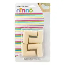 محافظ گوشه جامبو کوچک نینو NINNO بسته 4 عددی رنگ بژ | فروشگاه اینترنتی ایران بیبی