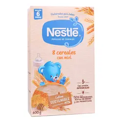 سرلاک هشت غله با عسل بدون شیر نستله 600 گرم Nestle