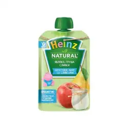 پوره ساندیسی سیب ، گلابی و خامه هاینز Heinz