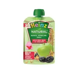 پوره ساندیسی سیب ٬ آلو خشک و غلات هاینز Heinz