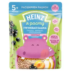 سرلاک گندم سیاه، گلابی، زردآلو و توت با شیر هاینز HEINZ