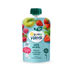 پوره ساندیسی سیب, تمشک و توت فرنگی فروتونیانیا Frutonyanya