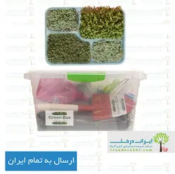 پک کاشت سبزی در خانه گرین باکس - سایز کوچک - ایران درخت