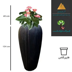 گلدان دکوراتیو آنتوریوم شماره 17 (ارسال سریع امروز)