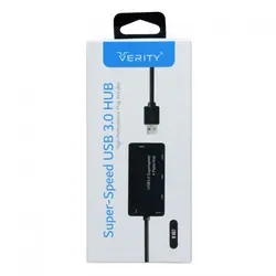 هاب  چهار پورت USB 3.0 وریتی مدل H407
