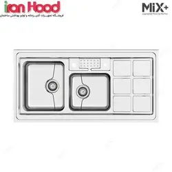 سینک میکس پلاس مدل P45 9031