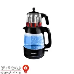 چای ساز برقی کتری روی قوری میگل مدل Migel GTS 070