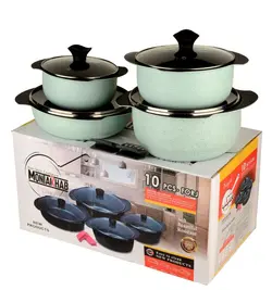 سرویس پخت و پز 10 پارچه گرانیتی فورج منتخب