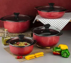 سرویس پخت و پز 10 پارچه گرانیتی فورج منتخب