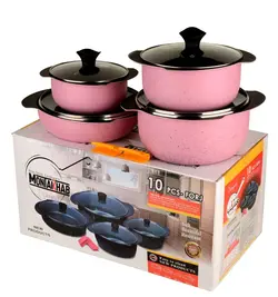 سرویس پخت و پز 10 پارچه گرانیتی فورج منتخب