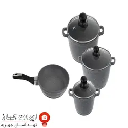 سرویس پخت و پز و ماهیتابه  زرساب  7 پارچه مدل ML-7410