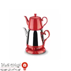 چای ساز و کتری برقی کرکماز مدل Korkmaz Nosta کد A339