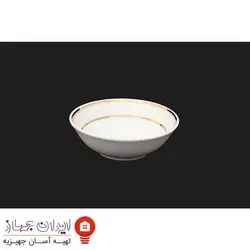 کاسه ماست ( کاسه 12) چینی تقدیس قالب گرد یوری طلا