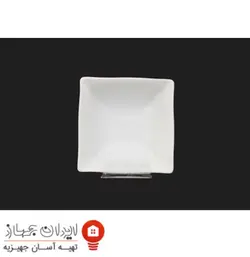 کاسه ماست ( کاسه 12 ) چینی تقدیس گل آرایی فلت سفید