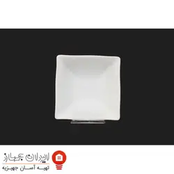 کاسه ماست ( کاسه 12 ) چینی تقدیس گل آرایی فلت سفید