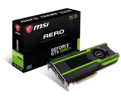 کارت گرافیک 11 گیگ 1080 Ti MSI GTX 1080 Ti 11GB Aero