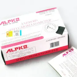 فشارسنج عقربه ای آلپیکادو اورجینال ژاپنی به همراه گوشی مدل ALPK2 FT-801
