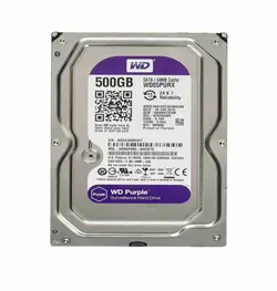 هارد دیسک اینترنال وسترن دیجیتال بنفش ظرفیت 500گیگابایت - فروشگاه آرین