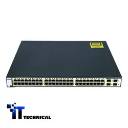 سوئیچ 48 پورت سیسکو | Cisco WS-C3750-48TS-E