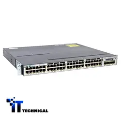 سوئیچ 48 پورت گیگ POE سیسکو | Cisco WS-C3750X-48P-S