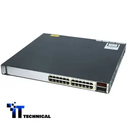 سوئیچ 24 پورت گیگ POE سیسکو | Cisco WS-C3750E-24PD-S