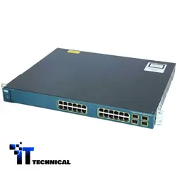 سوئیچ 24 پورت گیگ POE سیسکو | Cisco WS-C3560G-24PS-S