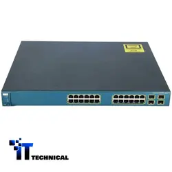 سوئیچ 24 پورت گیگ سیسکو | Cisco WS-C3560G-24TS-S