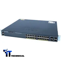 سوئیچ 24 پورت گیگ POE سیسکو | Cisco WS-C2960XR-24PS-I