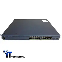 سوئیچ 24 پورت گیگ POE سیسکو | Cisco WS-C2960X-24PD-L