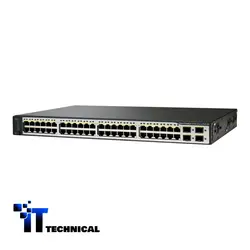 سوئیچ 48 پورت POE سیسکو | Cisco WS-C3750V2-48PS-S