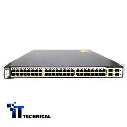 سوئیچ 48 پورت گیگ سیسکو | Cisco WS-C3750G-48TS-S